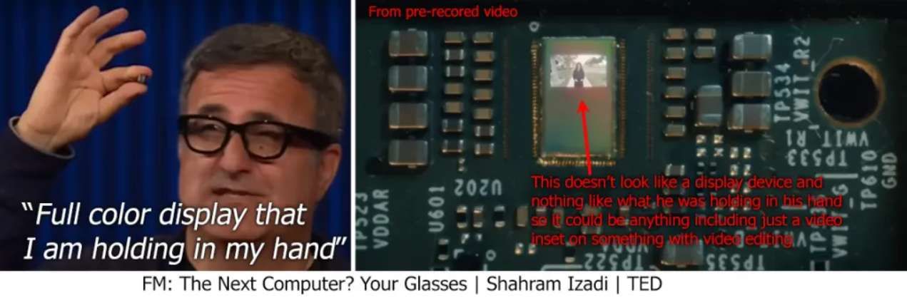 显示专家Karl Guttag：谷歌AR眼镜使用Raxium MicroLED技术  第3张