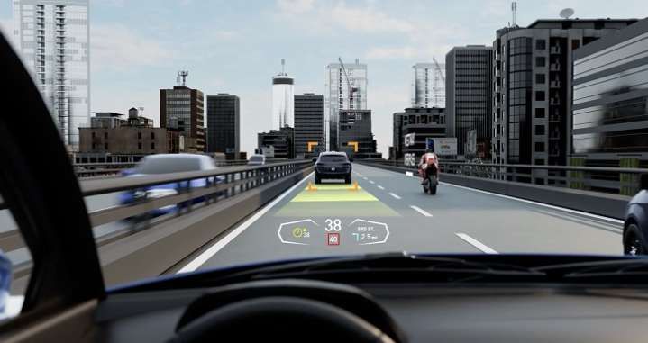 凯迪拉克两款电动车型采用Envisics AR-HUD技术