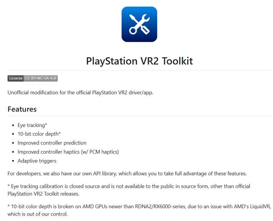 第三方开发团队解锁索尼PSVR 2的PC端眼动追踪功能