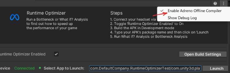 简化运行时优化工作 ，Meta发布Quest Runtime Optimizer for Unity  第5张
