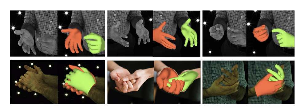 中国科学院大学与北京理工大学联合开发VM-BHINet手部交互重建系统