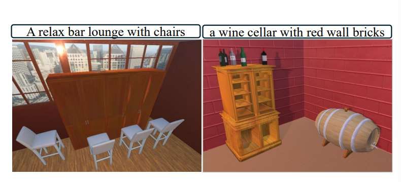 英伟达与普渡大学联合推出Scenethesis框架，实现文本到3D场景的智能生成  第2张