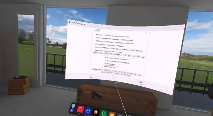 PICO社区成员分享VR设备安装Linux系统实现轻办公方案  第9张