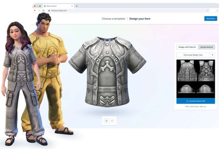 Meta Horizon推出生成式AI工具与虚拟形象服装变现功能  第4张