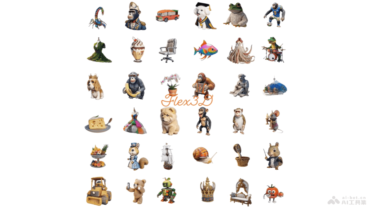 Flex3D Meta GenAI和牛津大学共同推出的两阶段3D生成框架